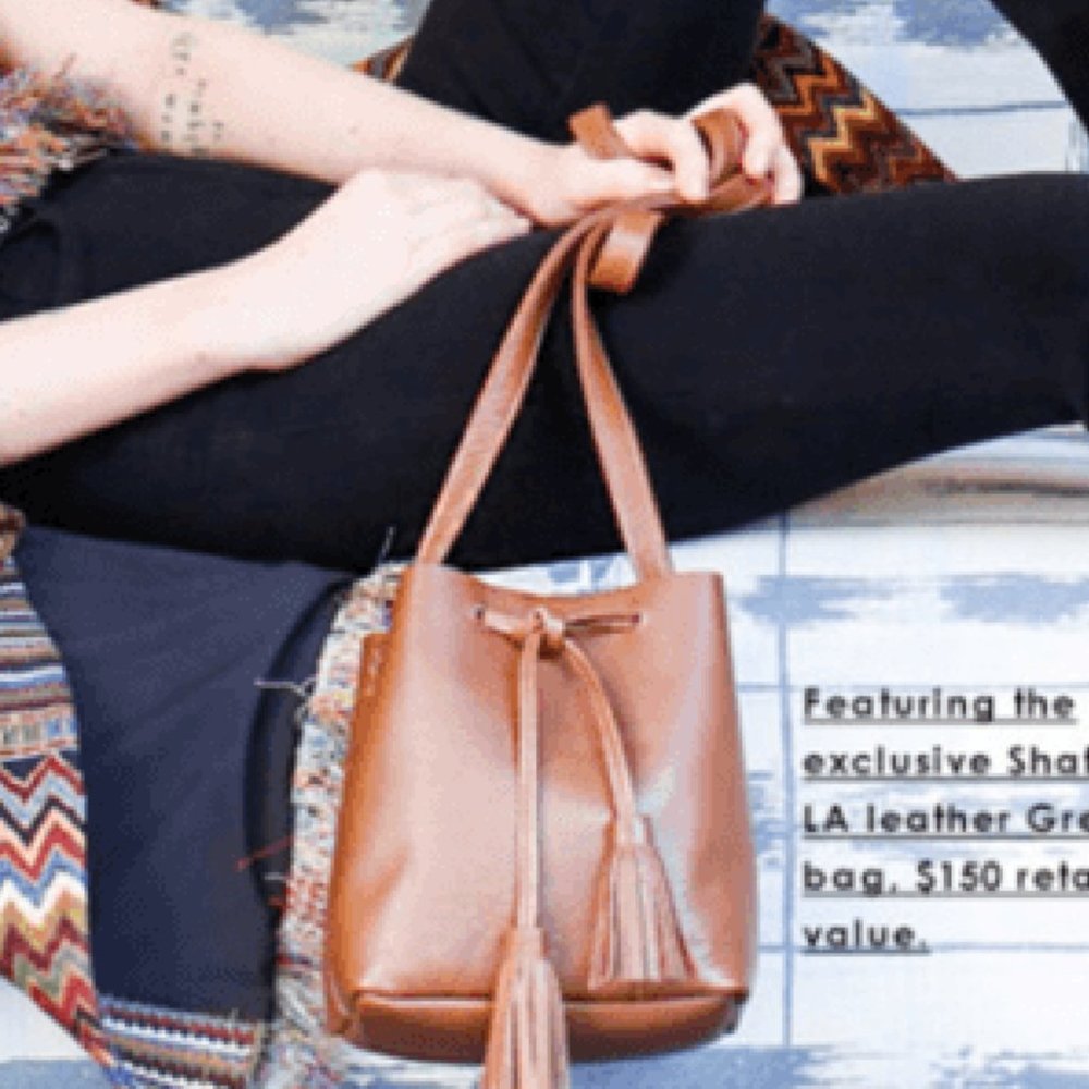 Rachel Zoe Shaffer LA Leather Greta Bag